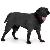 Pyjama chien Cyeollo gris foncé 2XL, chaleur agréable pour la nuit