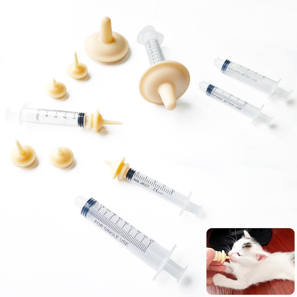 CYG&CL kit nourrissage petits animaux, pratique pour chiots et chatons.