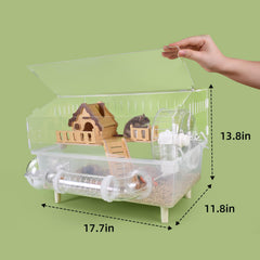 Cyirexylcc cage hamster tubes d'exploration – stimule la curiosité et l'exploration.