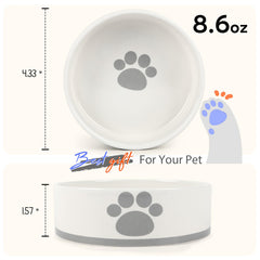 Bol Dahaiwua pour eau et nourriture, taille adaptée aux chiots.