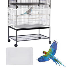 Daoeny housse cage oiseaux grande, protection esthétique et réduction de poussière.