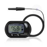 DaToo Thermomètre d'aquarium avec grand écran LCD pour lire facilement la température.