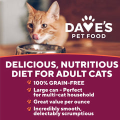 Dave's Pet Food – première ouverture de boîte, repas appétissant.