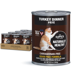 Dave's Pet Food conserve dinde: image de boîte pratique pour l'alimentation chat