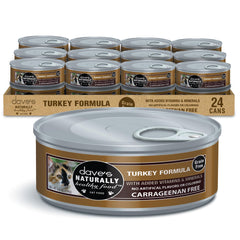 Dave's Pet Food Pâté dinde, conserve 5,5 oz, repas pratique et nourrissant