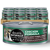 Dave's Pet Food Pâté poulet, texture onctueuse, hydratation facilitée