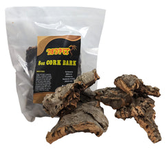 DBDPet écorce liège pour reptiles – demi-ronds assortis, refuges réalistes pour terrariums