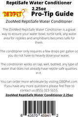 DBDPet ReptiSafe – Guide Pro-Tip inclus, conseils d'utilisation pour reptiles.