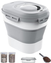 DDMOMMY Conteneur nourriture animal plié, rangement simple et propre