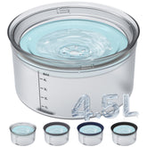 Bol d’eau Decflow 1,2 gallon, grande capacité pour chiens, besoin de remplissages réduits.