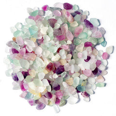 DEEDOCHY galets fluorite pour aquarium, décor éclatant et durable.
