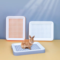 DEFKIYT Rabbit Potty: matériau PP sûr pour la sécurité de votre animal.