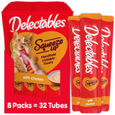 Purée crème poulet Delectables en tube prête à déguster.