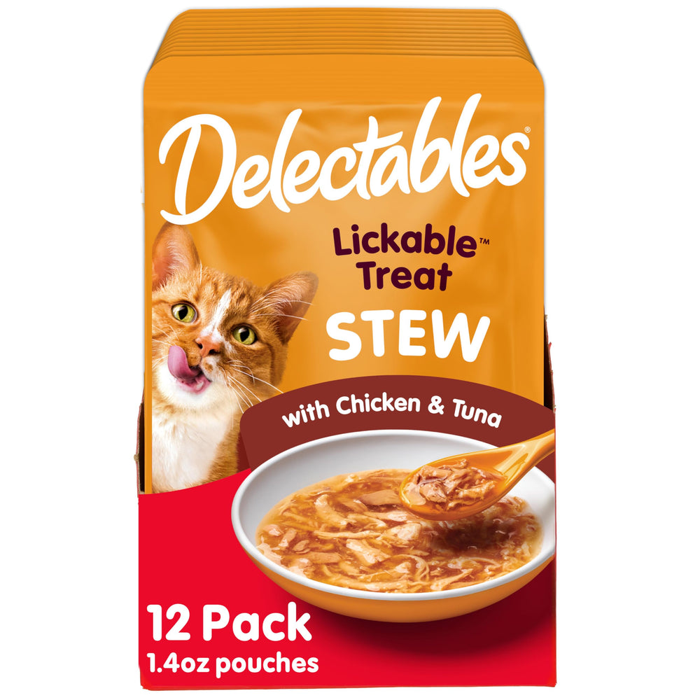 Delectables ragoût chat bol: stimulation de l'appétit lors de la dégustation.