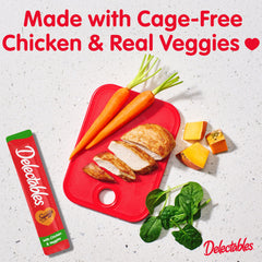 Delectables Squeeze Up: tube en main favorisant l'interaction et le lien.