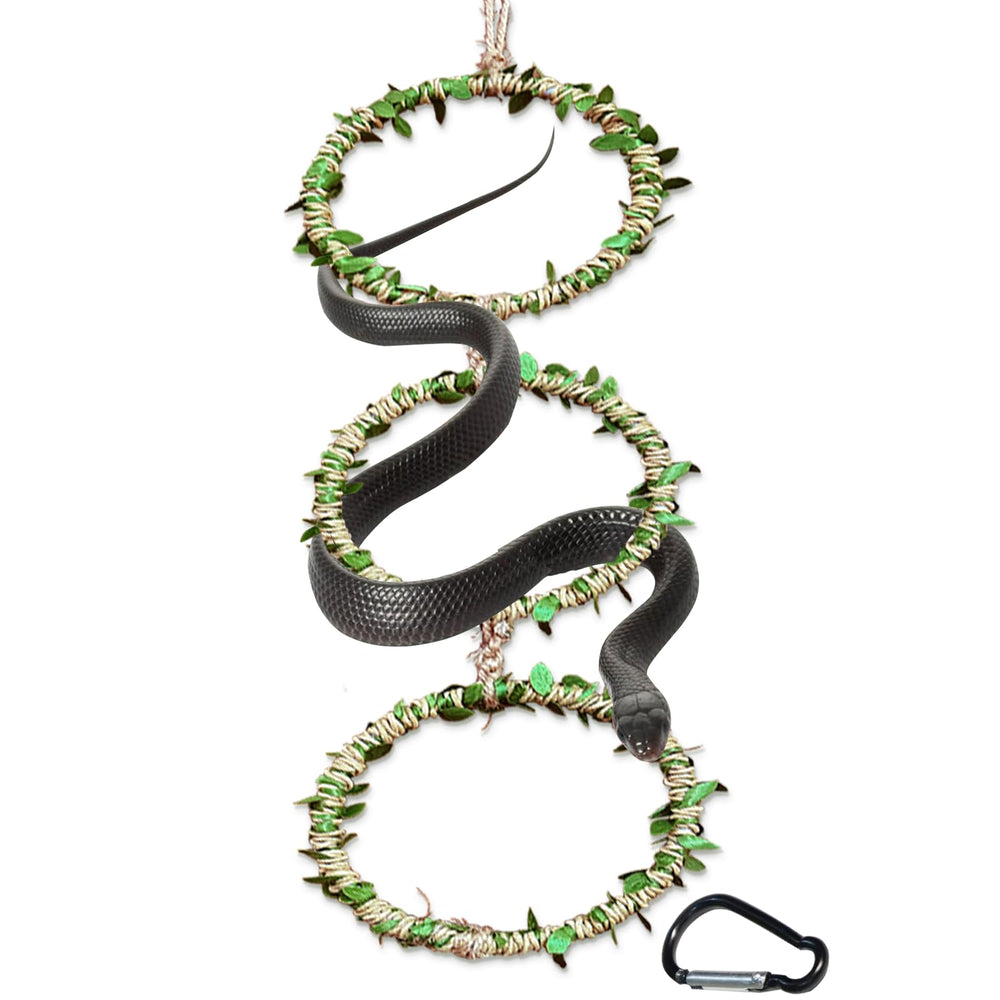 Delllala anneaux-escalade-serpent-python: stimulation physique et enrichment pour votre python royal.