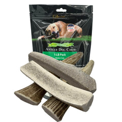 Deluxe Naturals os d’élan entier, mastication durable pour chiens actifs.