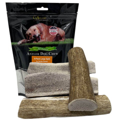 Deluxe Naturals os d'élan fendu 6–19 cm pour chiens petits et moyens, mâche douce