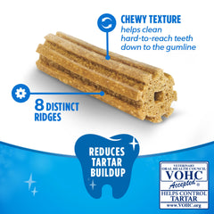 Dentalife biscuit dentaire pour chiens moyens, entretien dentaire efficace.