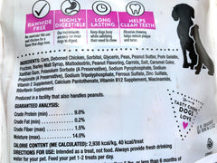 Emballage pratique et conservation facile, DENTLEY'S pour chiens petits et moyens.
