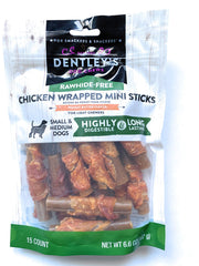 DENTLEY'S mini baton poulet beurre cacahuete, friandise savoureuse pour chiens.