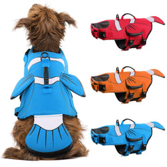Gilet de sauvetage DENTRUN grand chien, vue avant, sécurité et flotabilité renforcées