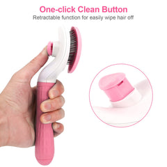 Depets poignee anti-glisse en rose offrant une prise en main confortable