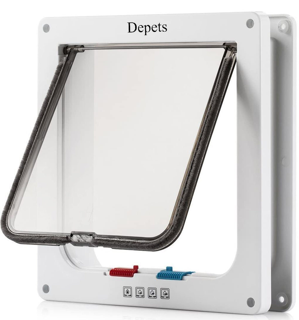 Depets porte-chat grand format exterieur, accès facile pour votre chat.