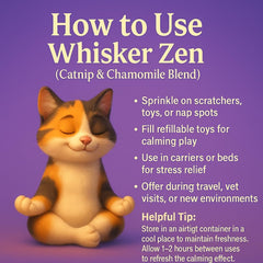 DesertUSA Whisker Zen, sachet refermable de 4 onces pour garder la fraîcheur des herbes.