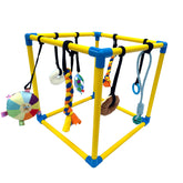 Dewonch Gym chiots avec 8 jouets pendants pour stimulation et amusement.