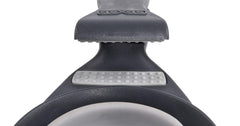 Dexas KlipScoop plié pour un rangement compact lors de voyage.