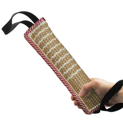 DGSL Tug Toy jute rouge – parfait pour des sessions de tir interactives et sécurisées
