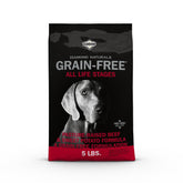 Diamond Naturals boeuf sans grains dans bol, énergie durable pour chien.