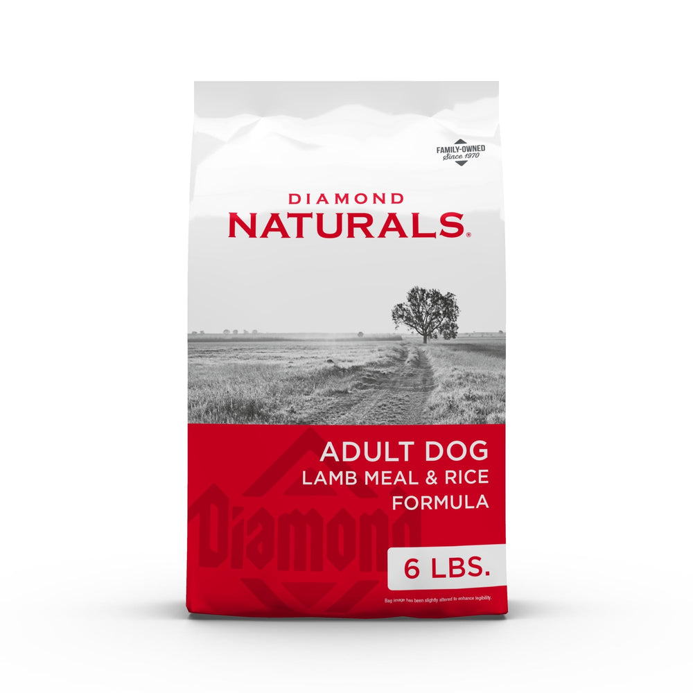 Diamond Naturals croquettes pour chien adulte à l’agneau, texture croquante et énergie
