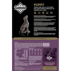 Diamond Puppy - premier ingrédient poulet pour soutenir les muscles.