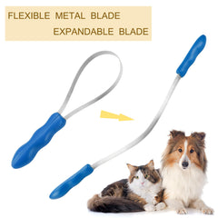 DiDiBirDi dents fines, brosse double-face pour poils courts et morts.