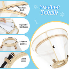 Didopet visibilite-360 collier clair favorise le contrôle sans stress.
