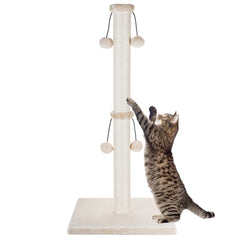 Dimaka arbre-grattoir chat 86 cm en hauteur pour l'étirement.