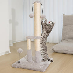 Dimaka griffoir-arbre-chat base-large assure une base solide pendant le jeu
