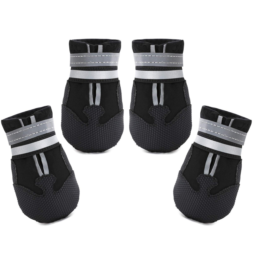 Dimicoo bottes pour chien imperméables protégeant les pattes contre neige et pluie