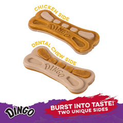 Dingo Delights : friandise sans cuir brut, option sûre pour chiens.