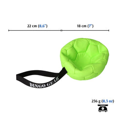 Ballon DINGO GEAR 1977 cœur doux, parfait pour les jeux de fetch et tirage.
