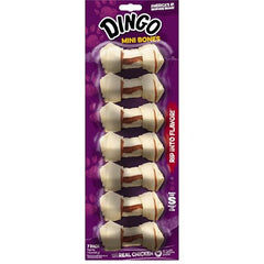 Dingo Mini Os poulet-centre: friandise croquante et savoureuse pour petites races