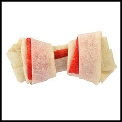 Dingo Mini Os texture rawhide: texture durable idéale pour la mastication