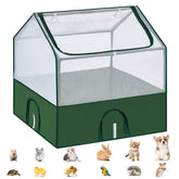 DINMO parc petits animaux – ouvertures arquées pour un accès facilité.