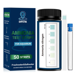 DIPSTIK Ammoniaque Test Strip utilisation : mesure rapide pour aquarium.