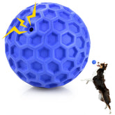 Balle DISSKNIC indestructible qui fait du bruit, adaptée aux grands chiens agressifs.
