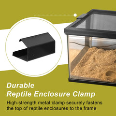 Clip DNIUAXZ pour terrarium – installation facile et rapide.