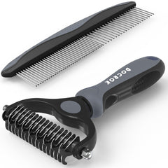 Docrok brosse démêlage et deshedding pour chiens et chats, efficacité douce