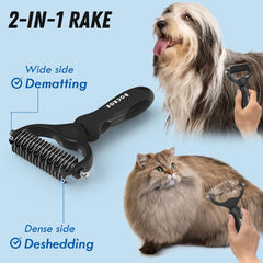 Docrok brosse démêlage poil long, réduit les nœuds.